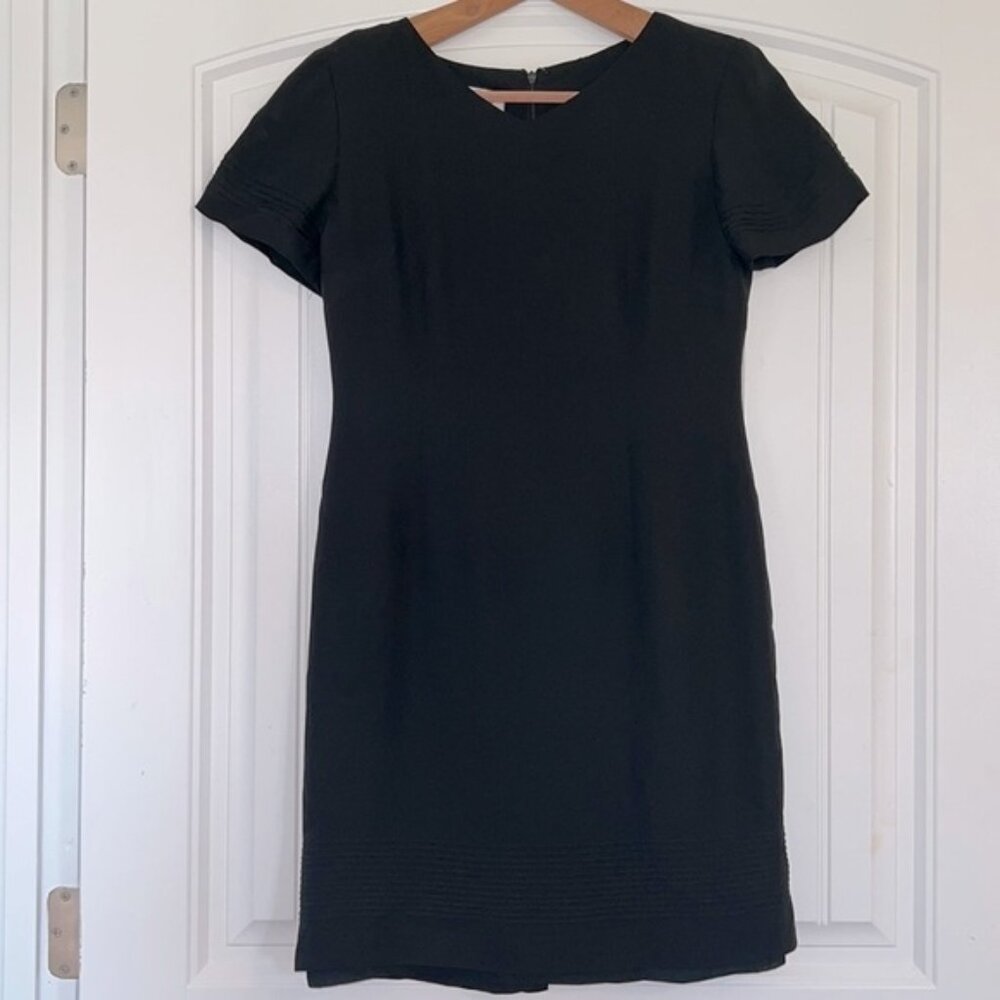 Talbots 100% SILK shift Dress 4 Petite